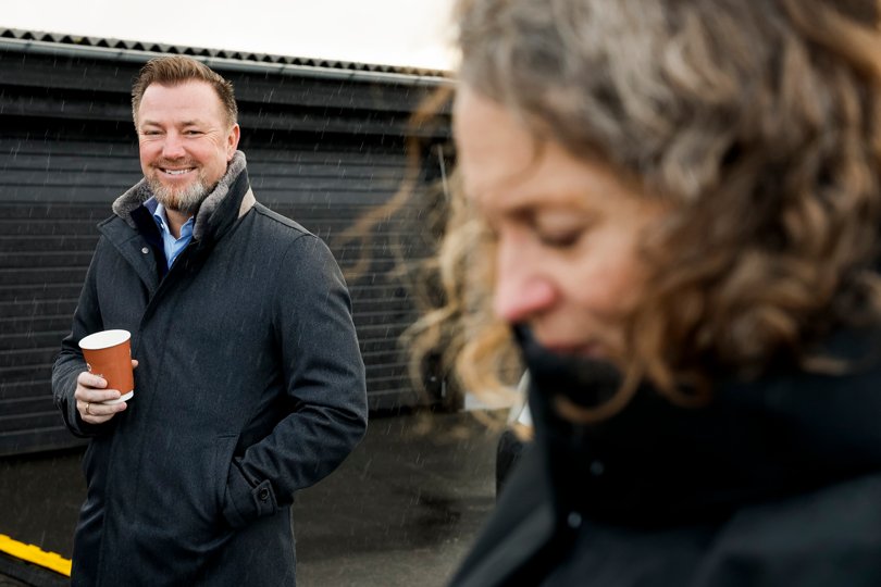 Bestyrelsesformand for Lars Larsen Group, Jacob Brunsborg, har ligesom sin far en veneration for et nordjysk resort. <i>Foto: Henrik Bo</i>