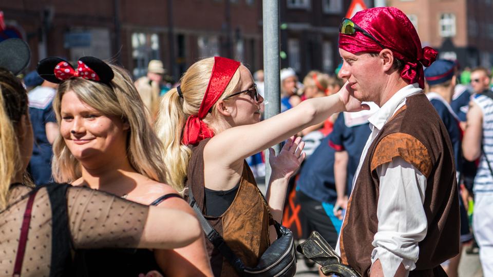 Publikums- og vejrmæssigt blev 2018-udgaven af Aalborg Karneval en stor succes, hvilket nu viser sig afspejlet i regnskabet. Arkivfoto: Andreas Falck <i>Foto: Andreas Falck</i>
