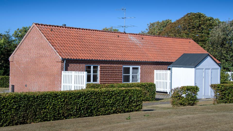 Et dobbelthus med to ældreboliger i Tæbring er nu solgt til en privatperson for højeste bud.Arkivfoto: Bo Lehm <i>Bo Lehm</i>