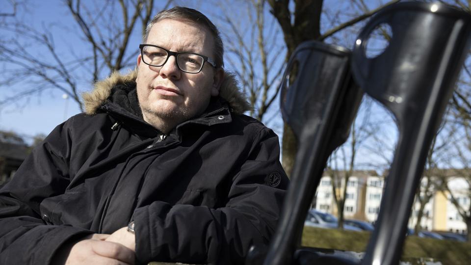 I dag har Martin Nørgaard så mange senfølger, at han er gået på førtidspension og flyttet ind i en handicap-venlig bolig. Foto: Claus Søndberg <i>Foto: Claus Søndberg</i>