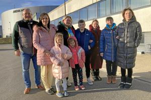 Arena Nord har åbnet dørene for de første officielle flygtninge i Frederikshavn