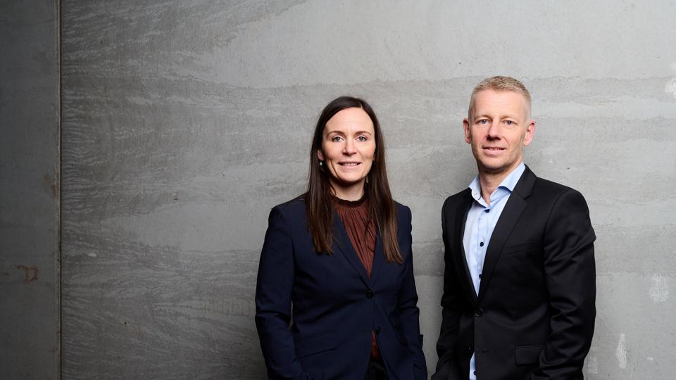 Kommerciel direktør Camilla Hyldgaard Thomsen og adm. direktør Mads Stenstrop kan glæde sig over endnu et veloverstået regnskabsår i nordjyske Keflico. PR-foto.
