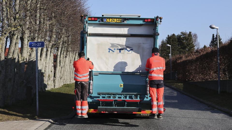 Aalborg Renovation og Nordjyllands Politi har været uenige om færdselsloven vedrørende en bestemt deltalje.  Foto: Claus Søndberg