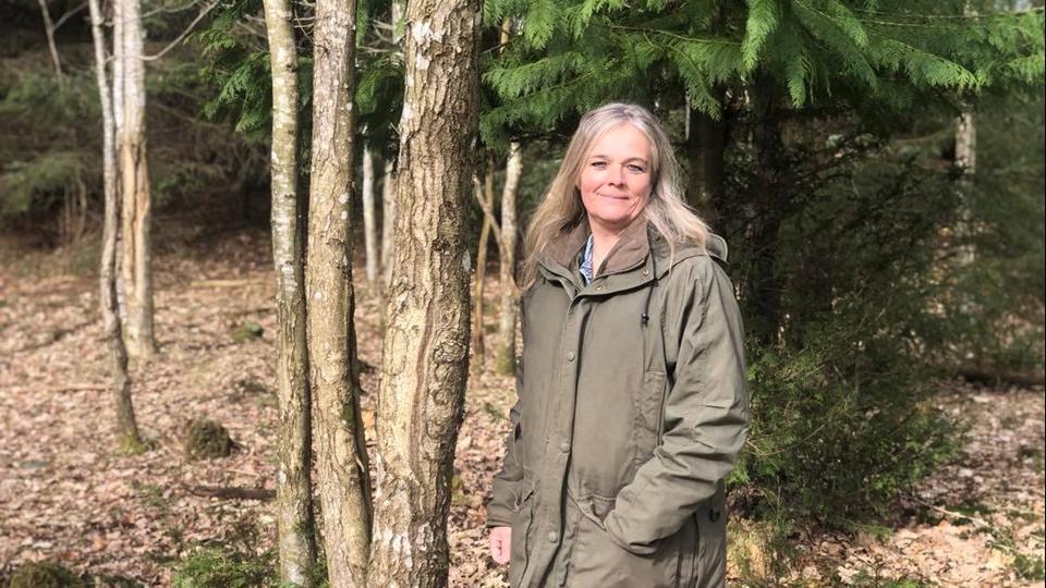 Anne Rauch, som er indehaver af Greenbutton, har tidligere ejet en planteskole og har en særlig passion for træer. Privatfoto