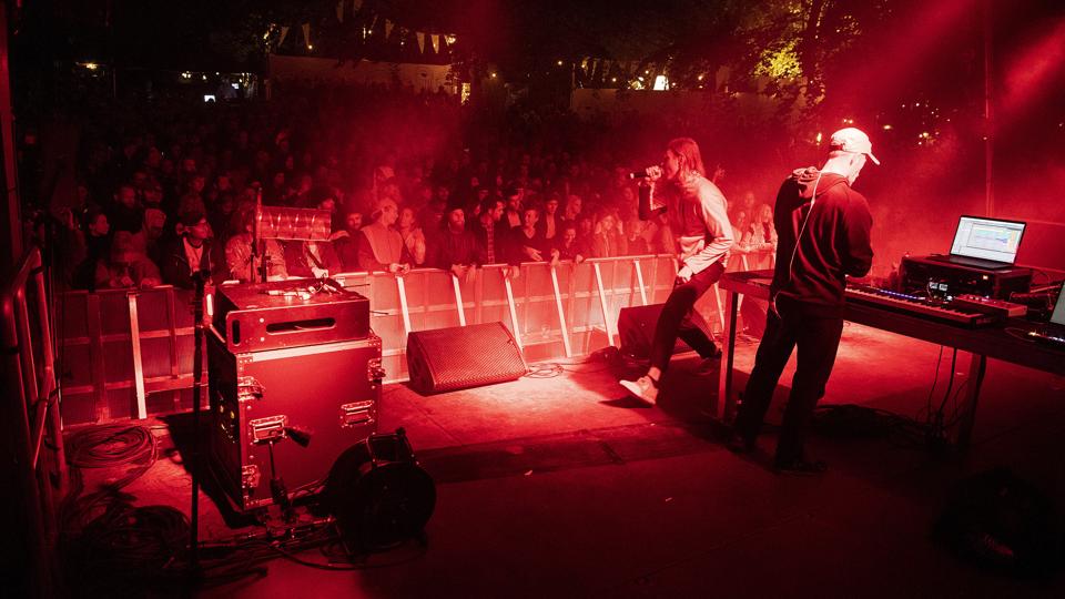 When Saints Go Machine har to gange tidligere gæstet Alive Festival, her i 2018. Nu vender de tilbage til Thy-festivalen i 2022. Arkivfoto.