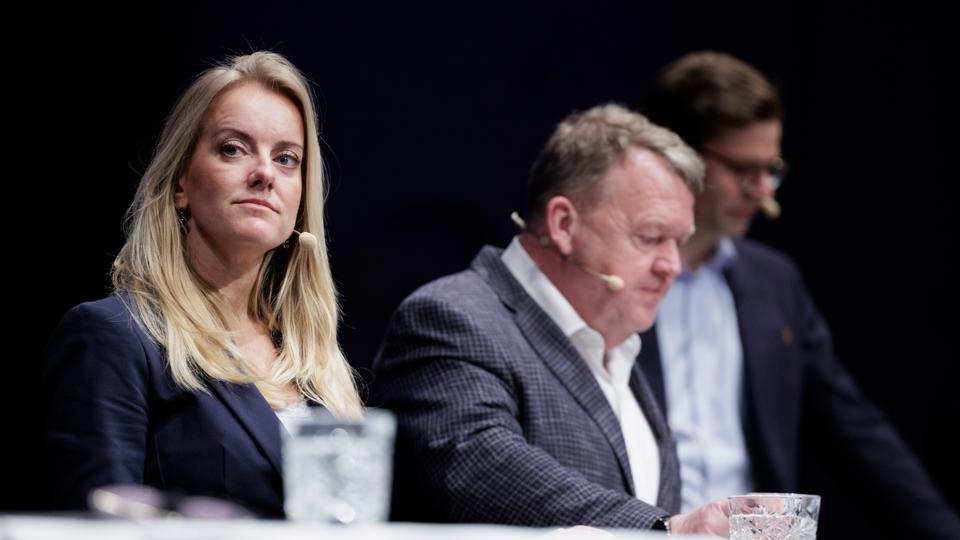 Pernille Vermund stopper som formand i Nye Borgerlige. Billede fra partilederrunde i Aalborg 21. marts 2022. <i>Foto: Henrik Bo</i>