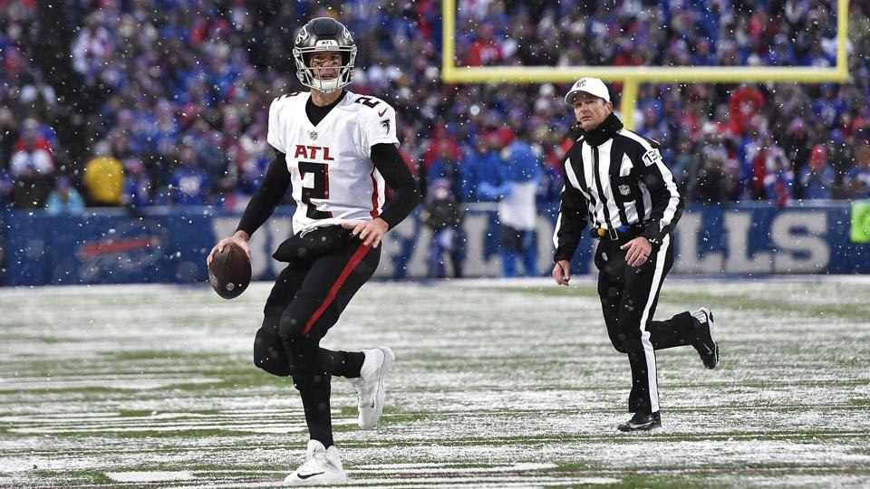 Matt Ryan førte Atlanta Falcons til én Super Bowl. Den tabte holdet til New England Patriots efter at have smidt en stor føring (Arkivfoto). <i>Adrian Kraus/Ritzau Scanpix</i>