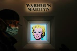 Warhol-portræt af Marilyn Monroe kan slå rekord ved auktion