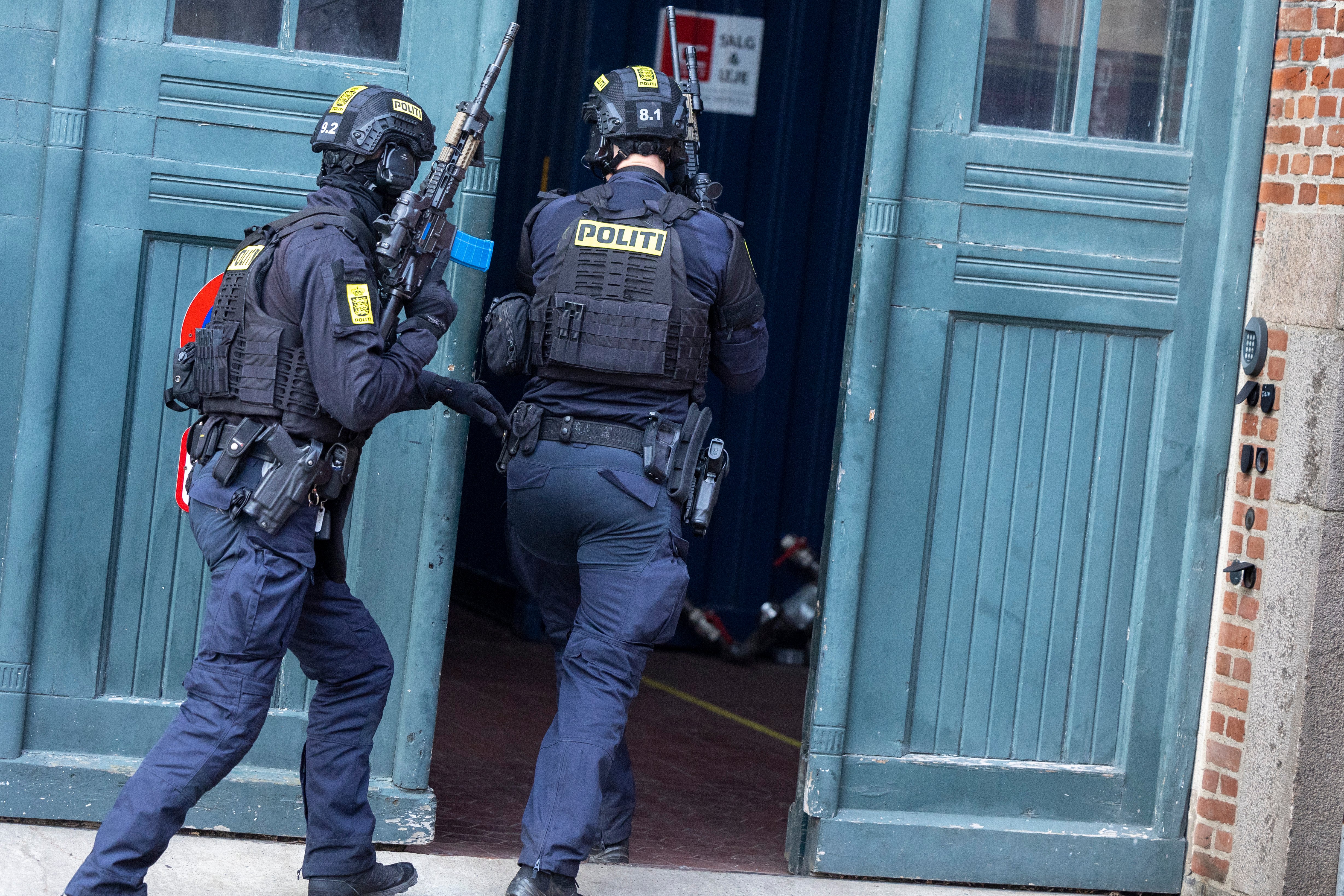 Se billederne: Her træner bevæbnet politi i Aalborg