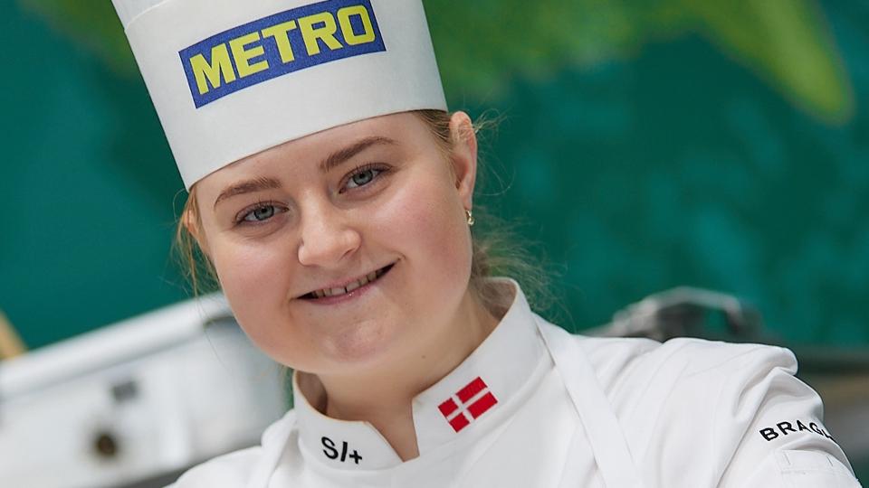 Bocuse d'Or er det uofficielle gastronomiske verdensmesterskab, og 22-årige Elisabeth Madsen fra Brøndum ved Løgstør er en del af det danske hold. <i>Foto: Jesper Bøjlund</i>