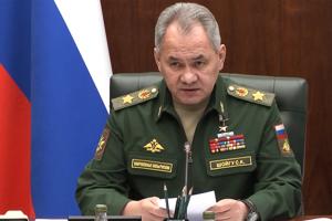 Russisk forsvarsminister viser sig efter to ugers forsvinden