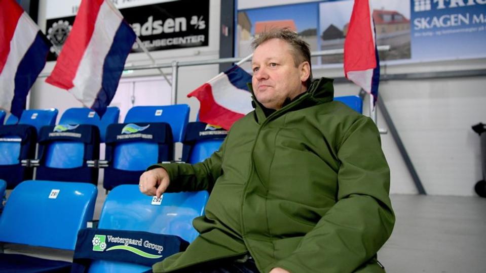 Ole Nielsen, direktør Odense Bulldogs. <i>Foto: Bente Poder</i>