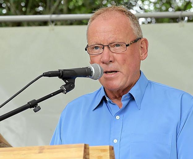 Formanden for Vester Hassing Borgerforening, Johannes Svaneborg, kender Vester Hassing Kro rigtig godt. Foto: Allan Mortensen <i>Foto: Allan Mortensen</i>