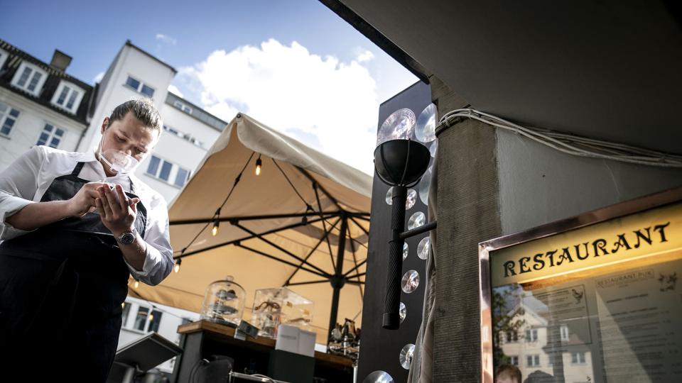 Restauranter er den branchegruppe, som procentvis har optaget flest coronalån. (Arkivfoto). <i>Mads Claus Rasmussen/Ritzau Scanpix</i>
