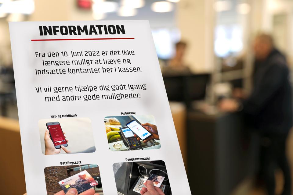 Kasserne forsvinder i Sparekassen Thy. <i>Foto: Sparekassen Thy.</i>