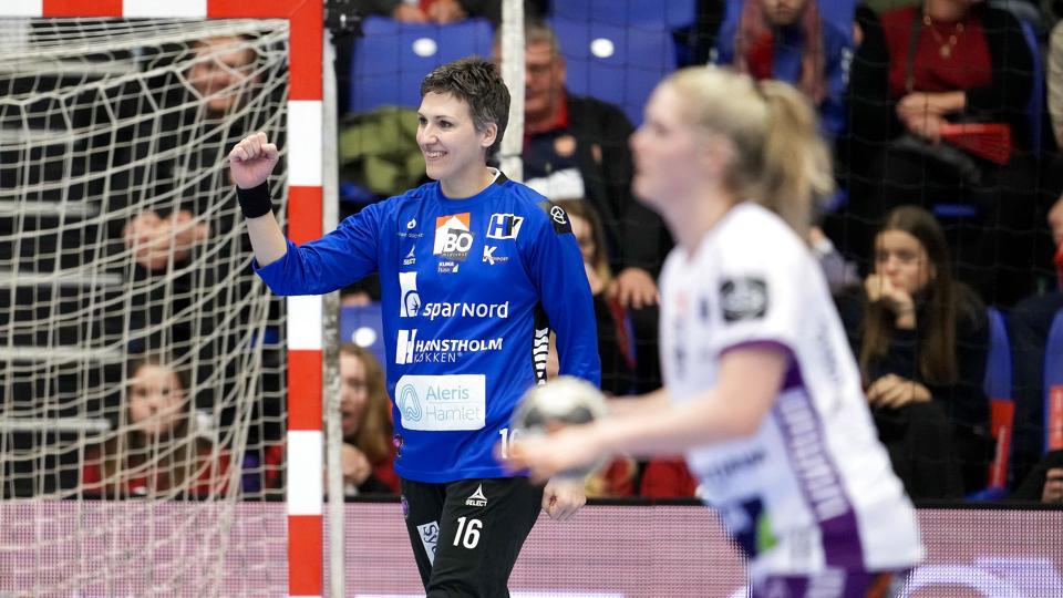 Sabine Englert og Herning-Ikast fik et point med hjem fra Silkeborg. (arkivfoto). <i>Frank Cilius/Ritzau Scanpix</i>
