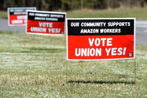 Amazon anklages for igen at blande sig i fagforeningsafstemning