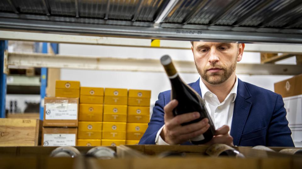 Anders Børsen, direktør, Rare Wine Invest. Foto: Andreas Falck