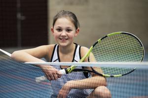 11-årige Josephine er suveræn til tennis: - Jeg er ikke den næste Wozniacki. Jeg er bare mig selv