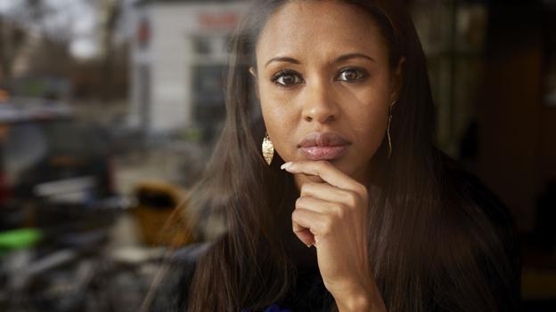Somalisk fotomodel i London: Sofie Jama kom til Aalborg i bare tæer