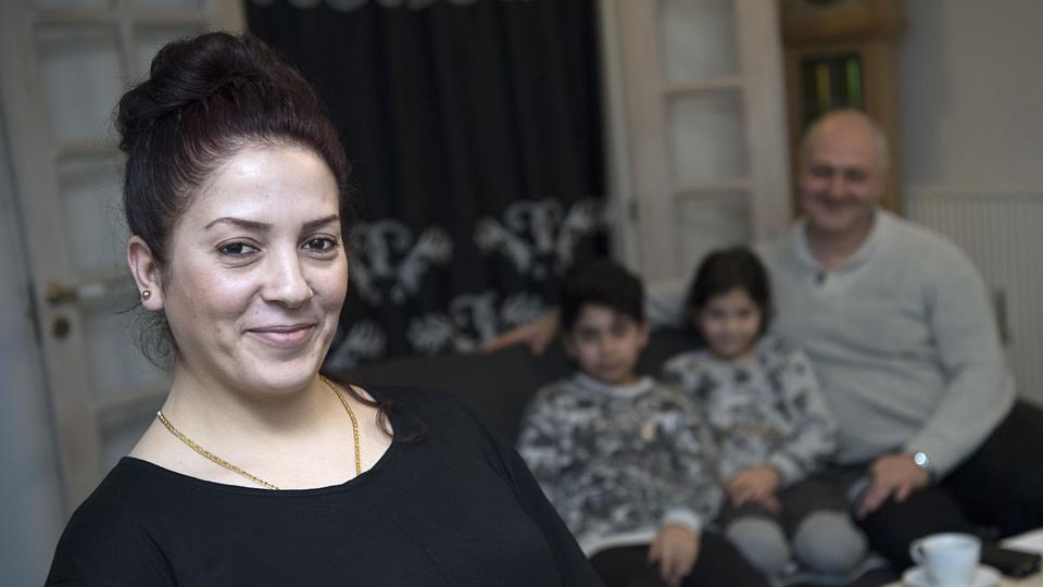 Zafat Mohamad Hajhamou kan få lov at blive hos sin mand og sine børn. Foto: Mette Nielsen <i>Mette Nielsen</i>