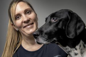 Louise reddede døende hvalp: Hun elsker sine patienter