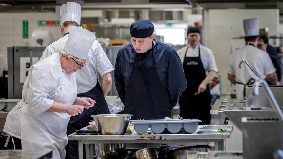 Antallet af elever på Tech College Food ligger stabilt. <i>Foto: Martin Damgård</i>