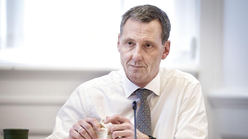 …bent samråd med Justitsminister Nick Hækkerup (S) om logning på Christiansborg, tirsdag den 1 marts 2022. (Foto: Liselotte Sabroe/Ritzau Scanpix) <i>Liselotte Sabroe/Ritzau Scanpix</i>