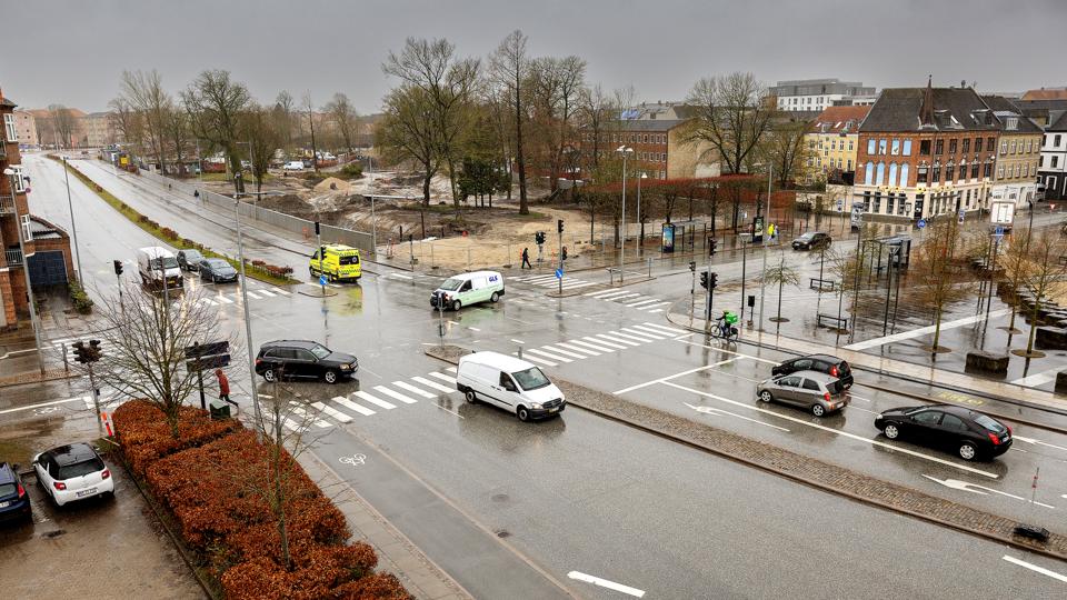 Aalborg kommunen har udpeget flere sorte pletter, der skal udbedres i 2022. Foto: Lars Pauli 