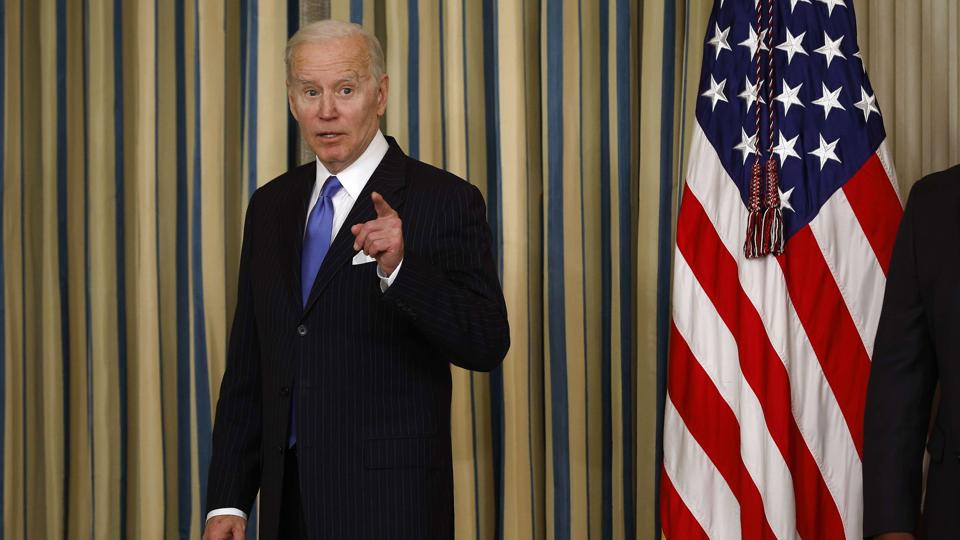 USA's præsident, Joe Biden, sendte forud for Nato-topmødet sidst i marts et personligt brev med ros til statsminister Mette Frederiksen (S). (Arkivfoto). <i>Chip Somodevilla/Ritzau Scanpix</i>