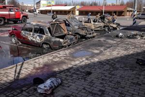 Op mod 50 dræbt ved raketangreb på togstation i Ukraine