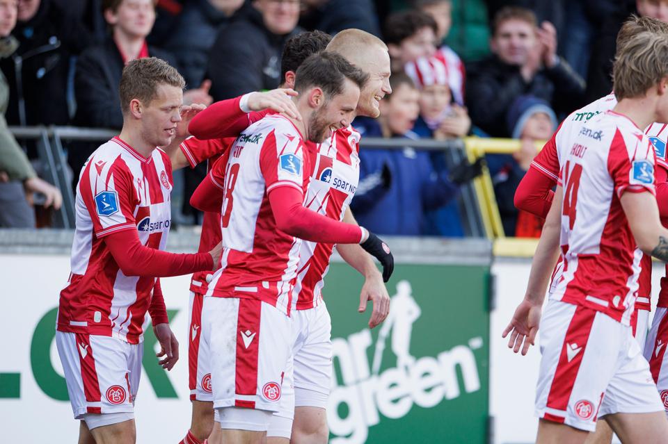Kasper Kusk og Louka Prip kom begge på rundens hold efter 3-0-sejren over Randers. <i>Arkivfoto: Torben Hansen</i>