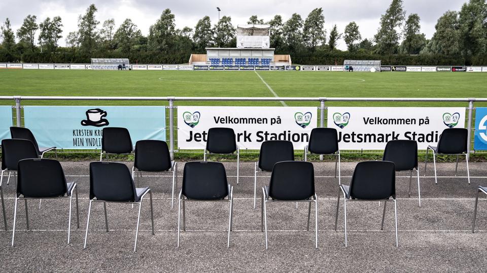 Jammerbugt FC vandt søndag 2-1 over Esbjerg på Jetsmark Stadion (Arkivfoto). <i>Henning Bagger/Ritzau Scanpix</i>