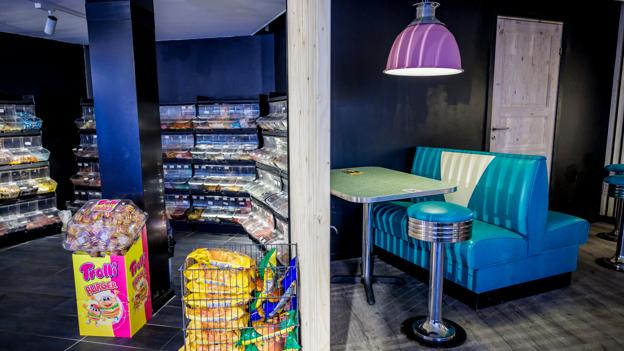 Nu kan man spise i amerikansk diner-stil. <i>Foto: Martin Damgård</i>