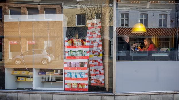Nu hænger Firas Al-Sayeds to butikker sammen. <i>Martin Damgård</i>