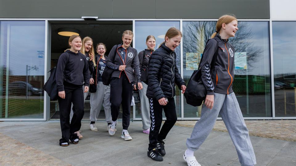 Piger fra Horne/Hirtshals Håndbold deltog i Morsø Påskestævne ProCup 2022. I år får de selskab fra naboklubberne i Vendsyssel. <i>Arkivfoto: Henrik Bo</i>