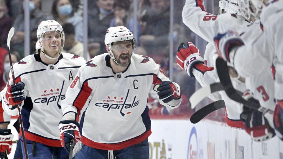 Alex Ovechkin er kaptajn i Washington Capitals, hvor han har danske Lars Eller som holdkammerat. (Arkivfoto). <i>Eric Bolte/Ritzau Scanpix</i>