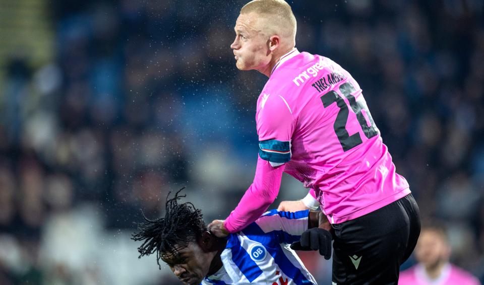 Rasmus Thelander har fået en fremragende indledning på tilværelsen i Ferencvaros. <i>Arkivfoto: Torben Hansen</i>