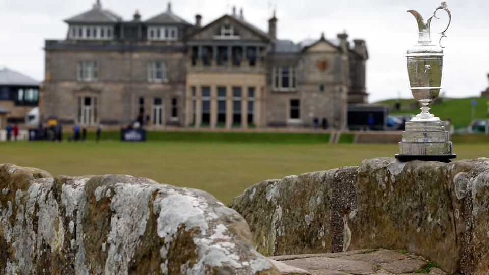 St. Andrews-banen i Skotland danner rammen om den 150. udgave af British Open, en af golfsportens fire majorturneringer. <i>Paul Childs/Ritzau Scanpix</i>