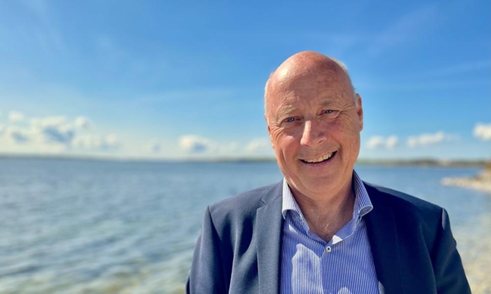 Michael Svane tiltrådte som formand for Hanstholm Havn i maj måned 2022. Han står for at løse de store økonomiske udfordringer, som havnen er i. Foto: Thisted Kommune