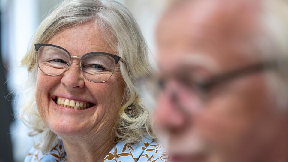 Kirsten Bach er en levende legende på Blå Kors Hjemmet i Hobro. <i>Foto: Martél Andersen</i>