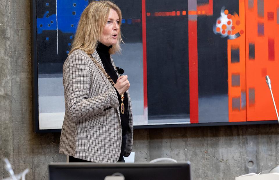 Borgmester Birgit Stenbak Hansen har flertal i byrådet i Frederikshavn og har lavet et bredt forlig: - Alle kendte tallene, og derfor var de klar til at forhandle. En aftale giver ro. <i>Arkivfoto: Lars Pauli</i>