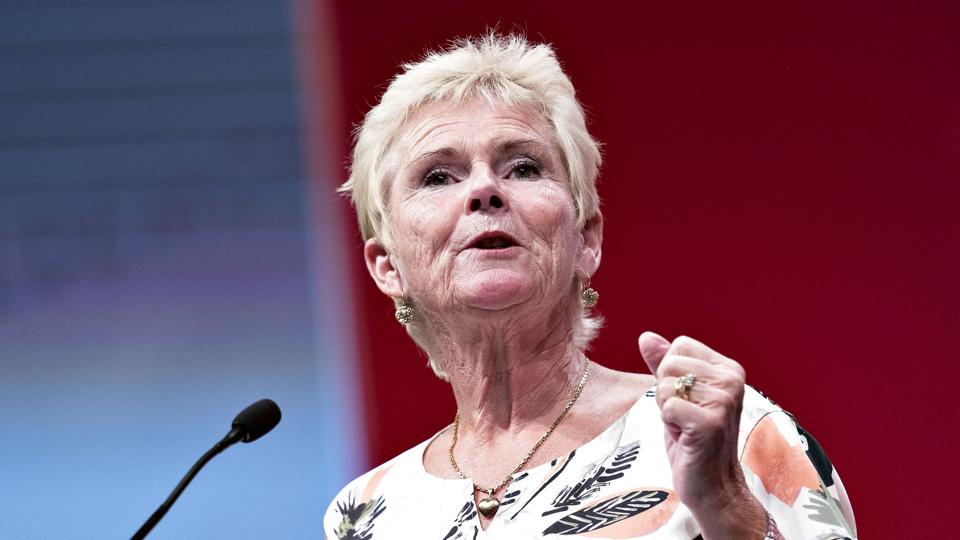 Lizette Risgaard, som er formand for Fagbevægelsens Hovedorganisation (FH), foreslår, at der etableres en ny kontrolenhed til arbejdsmarkedet. (Arkivfoto). <i>Henning Bagger/Ritzau Scanpix</i>
