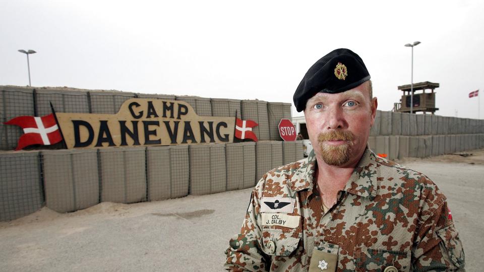 Oberst John Dalby var chef for den danske bataljon, som i Irak i 2004 deltog i Operation Green Desert. Han er blevet udspurgt under retssagen anlagt af en gruppe irakere. (Arkivfoto) <i>Henning Bagger/Ritzau Scanpix</i>