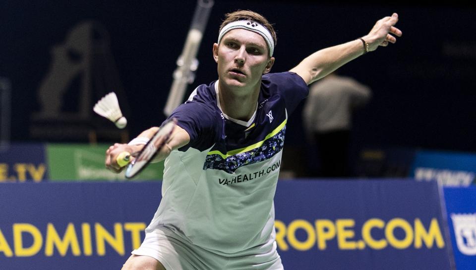 Viktor Axelsen er nu både olympisk mester og europamester. <i>Rodrigo Jimenez/Ritzau Scanpix</i>