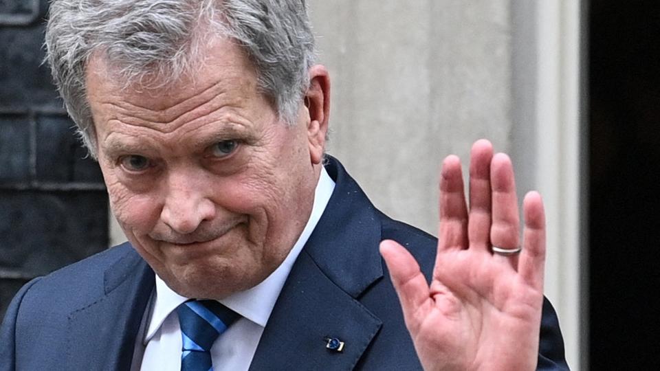 Finlands præsident, Sauli Niinistö, vil 12. maj give meddelelse om sin godkendelse af en Nato-ansøgning fra Finland, skriver avisen Iltalehti mandag. <i>Justin Tallis/Ritzau Scanpix</i>