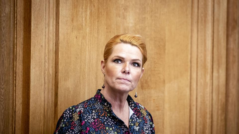 Inger Støjberg skal fremover være debattør i et radioprogram kaldet "Det blå hjørne", som Avisen Danmark og Radio4 står bag. <i>Foto: Mads Claus Rasmussen/Ritzau Scanpix</i>