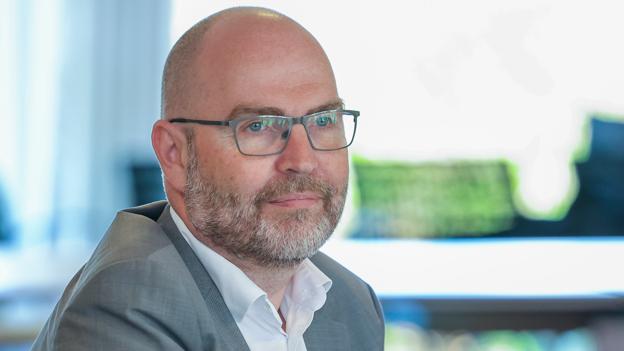 Ældrechef i Brønderslev kommune, Uffe Viegh Jørgensen, deltog også i dialogmødet. <i>Foto: Bente Poder</i>