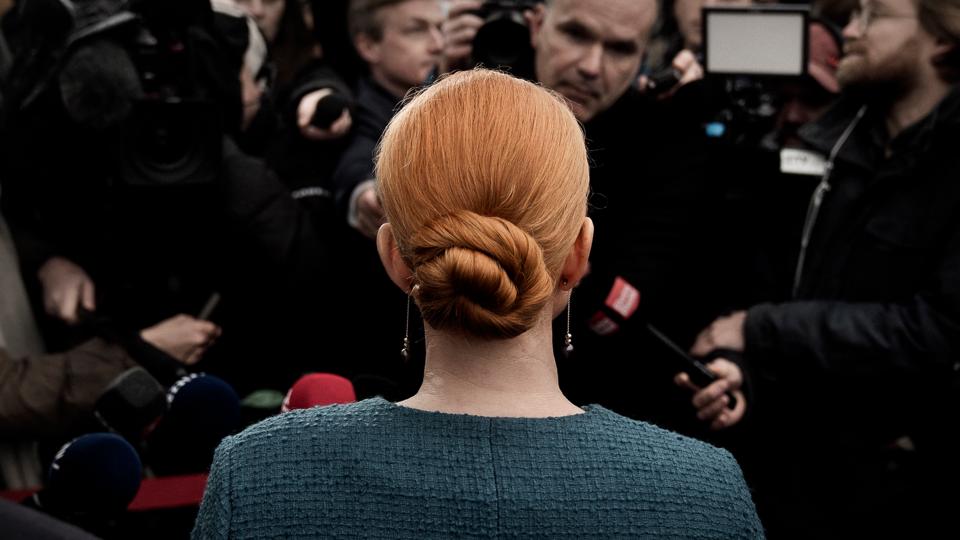 13. december blev Inger Støjberg dømt i Rigsretten, og otte dage senere blev den tidligere udlændinge- og integrationsminister smidt ud af Folketinget. Siden har hun gentænkt sin livssituation og arbejdet for at skaffe sig selv en ny lønindtægt. <i>Foto: Mathias Svold/Ritzau Scanpix</i>