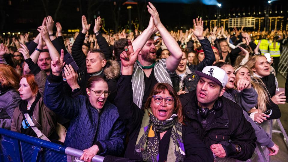 Efter en vellykket koncert med Aqua i fredags arbejder Tivoli videre med sit reservationssystem. Det gør, at koncerten på fredag med blandt andet Kidd og TopGunn aflyses. <i>Martin Sylvest/Ritzau Scanpix</i>